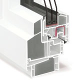 zaizolování komor rámového a parapetního profilu