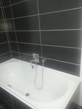 Koupelna 2NP v novostavbě ŘRD v Třebíči