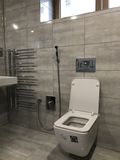 Koupelny v novostavbě řadového RD Na Kopcích